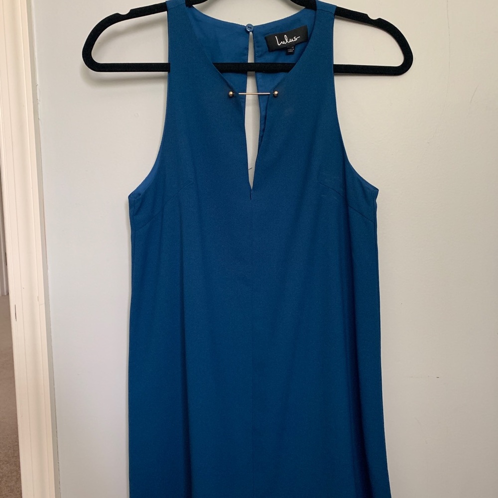 Lulus blue dress